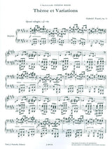 Fauré: Theme and Variations, Op. 73