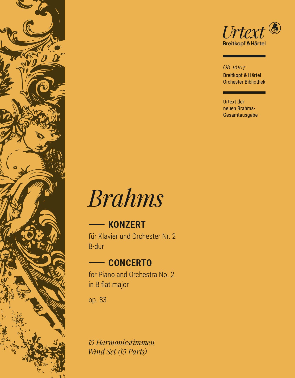 Brahms: Piano Concerto No. 2 in B-flat Major, Op. 83 – Ficks Brahms: Piano Concerto No. 2 in B-flat Major, Op. 83 – Ficks