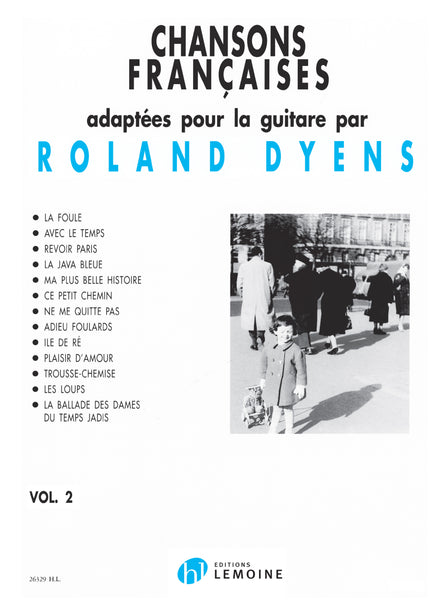 French Songs Arranged for Guitar - Volume 2 – Ficks Music