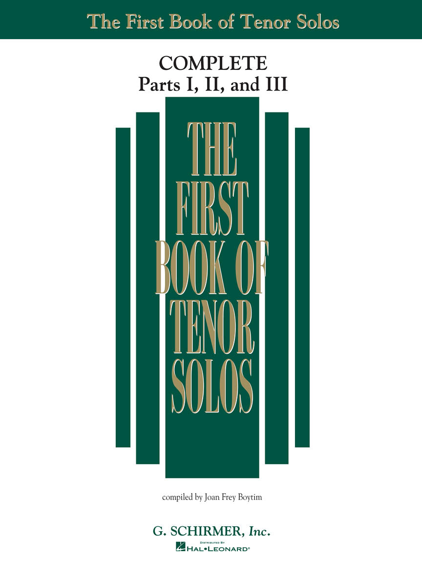 The First Book of Tenor Solos - Complete