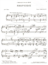 Grandjany: Rhapsodie