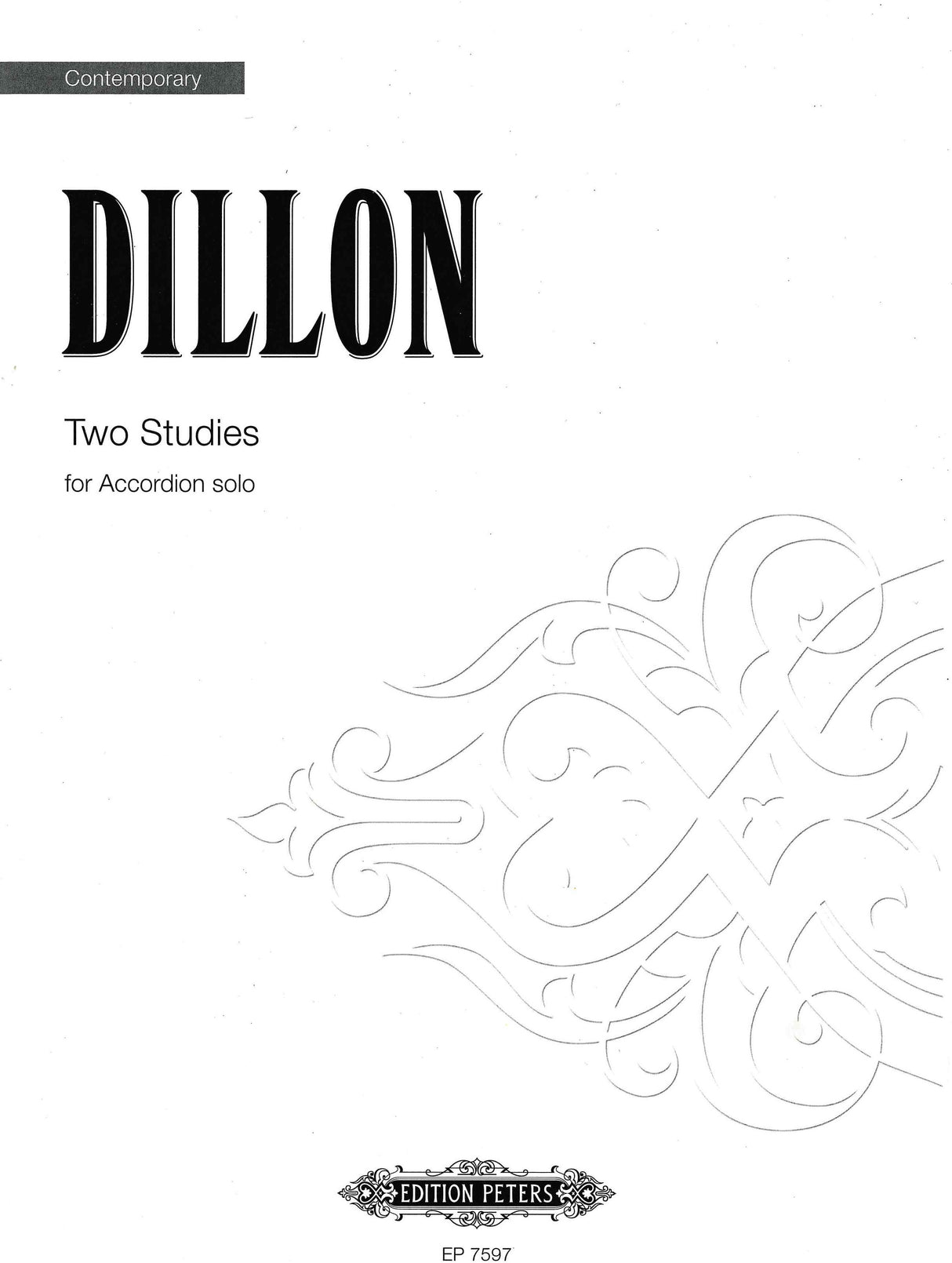 Dillon: Two Studies for Accordion