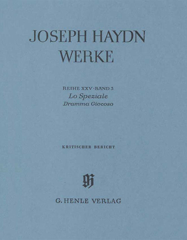 Haydn: Lo Speziale