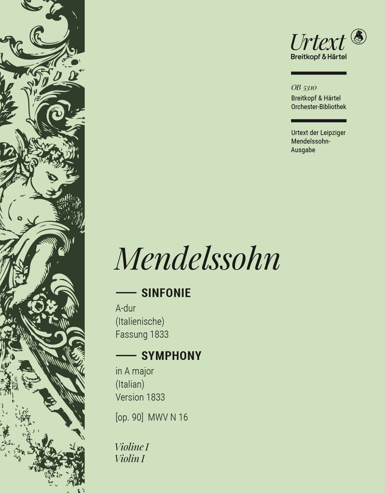 Mendelssohn: Symphony No. 4 in A Major, MWV N 16, Op. 90 – Ficks Music
