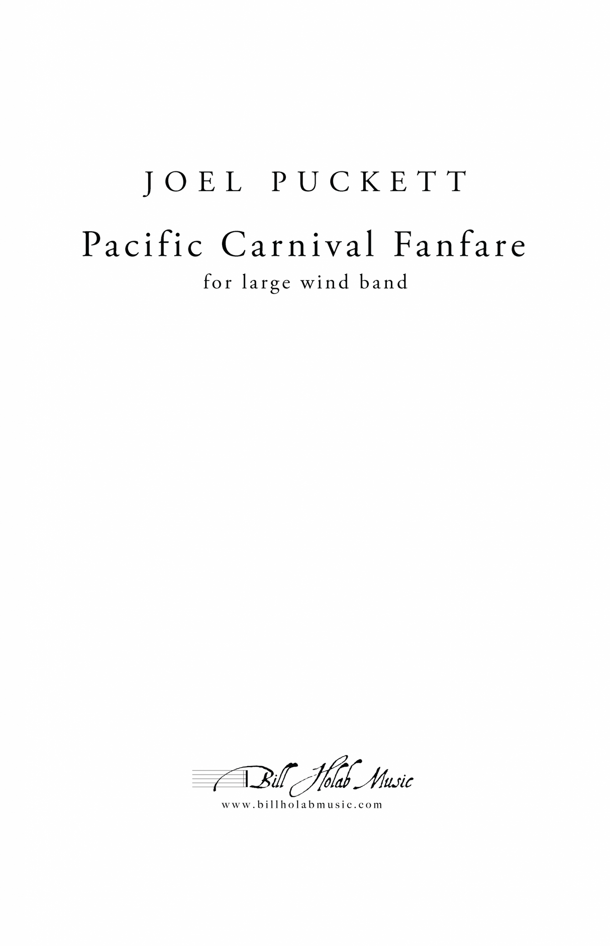Puckett: Pacific Carnival Fanfare