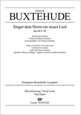 Buxtehude: Singet dem Herrn ein neues Lied, BuxWV 98
