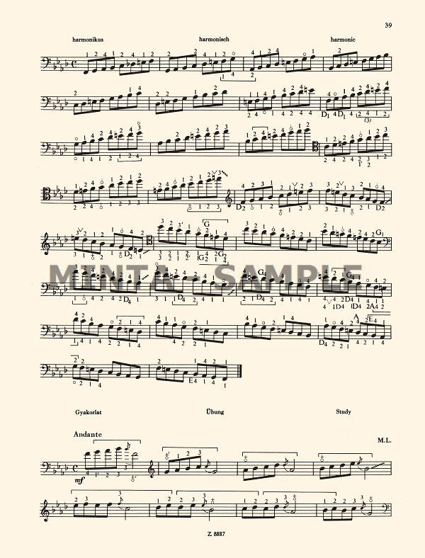 Double Bass Method - Volume 5