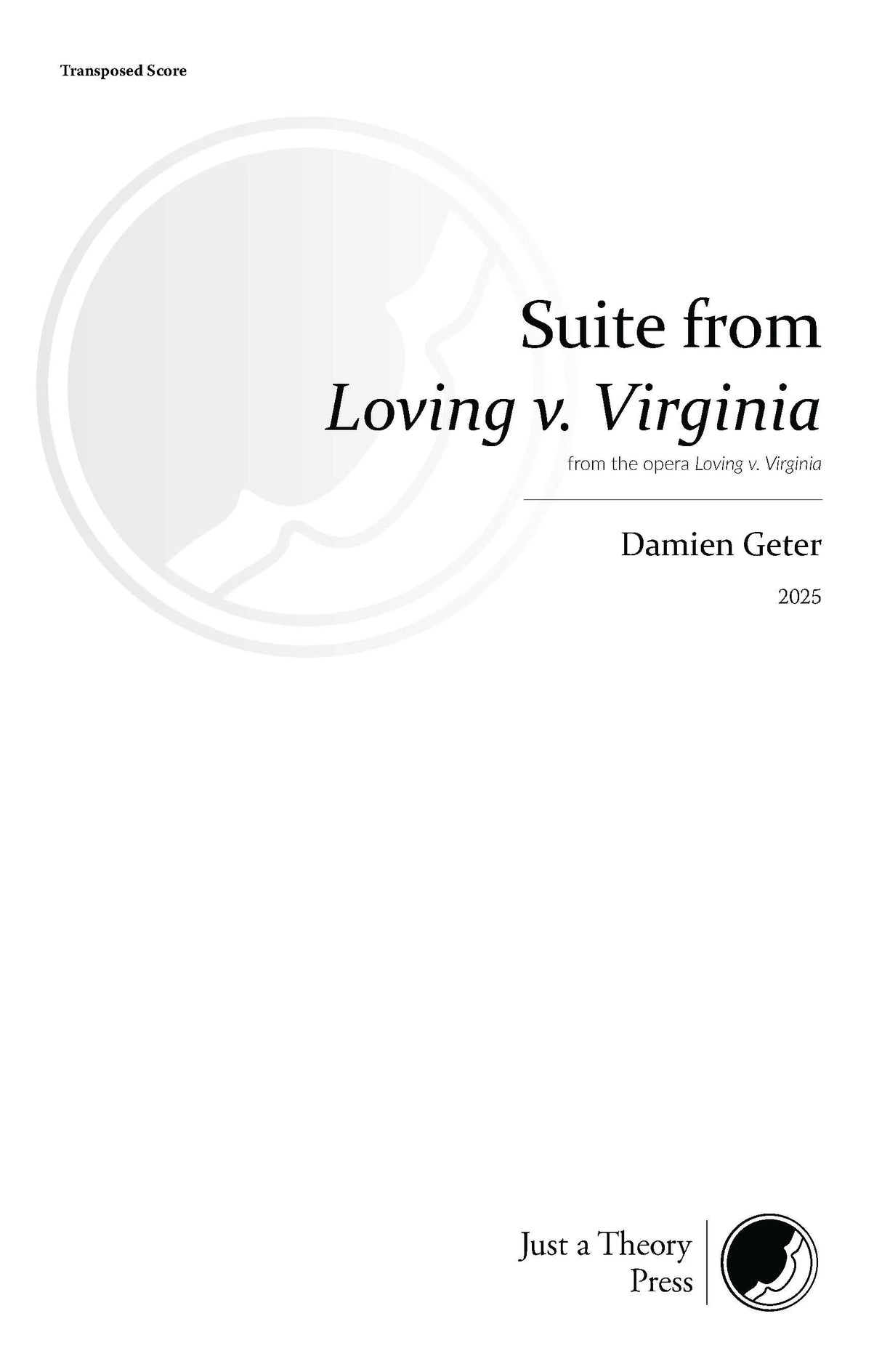 Geter: Suite from Loving v. Virginia