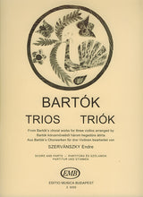 Bartók: Trios (arr. for 3 violins)