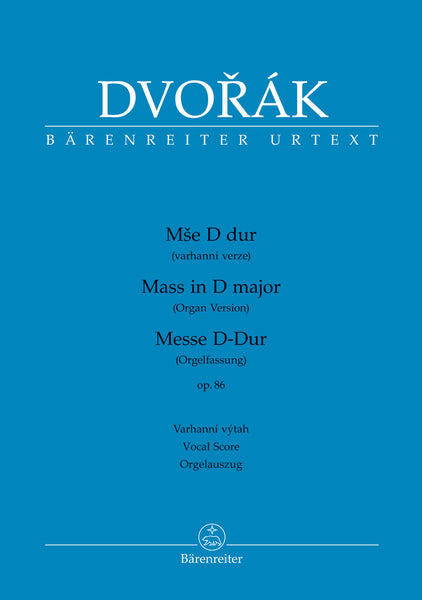 Dvořák: Mass in D Major, Op. 86 – Ficks Music