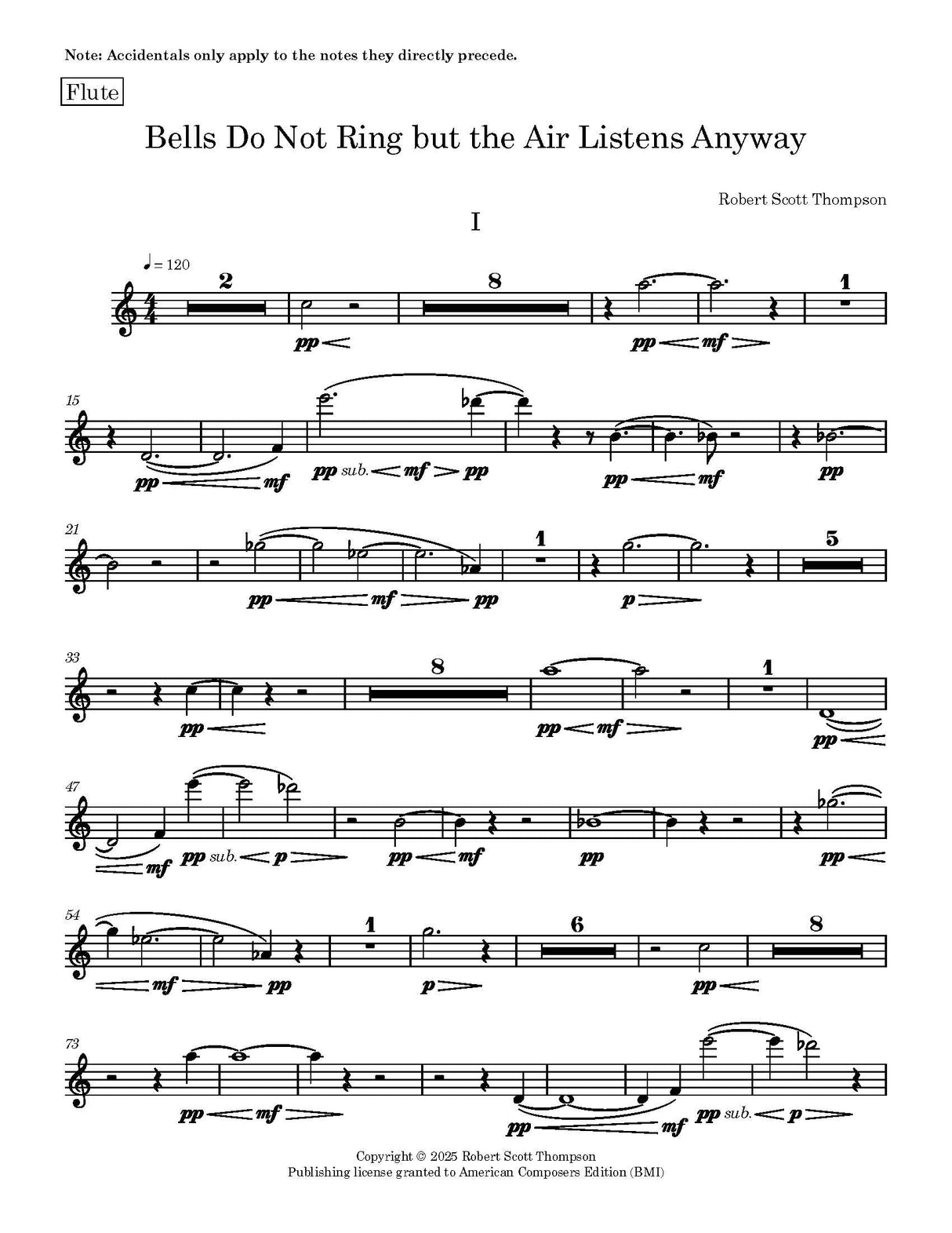 R.S. Thompson: Bells Do Not Ring but the Air Listens Anyway