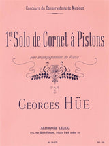 Hüe: Solo de cornet à pistons No. 1