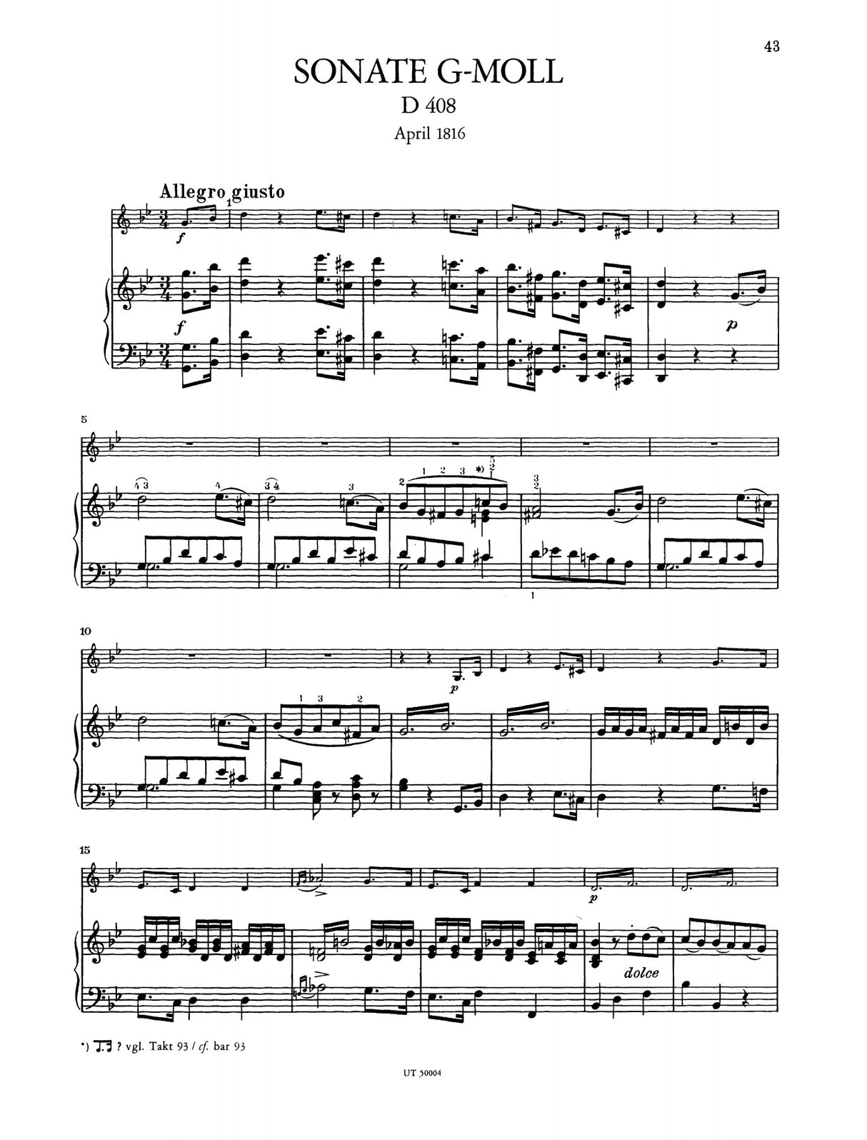 Schubert: Violin Sonatas