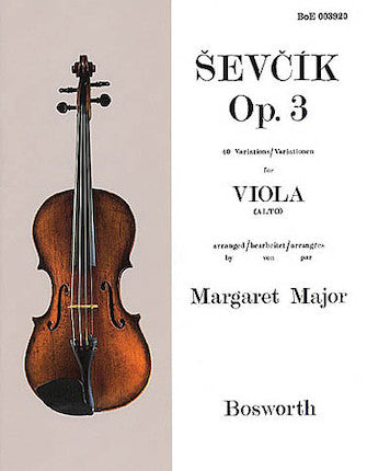 Ševčík: 40 Variations, Op. 3 (arr. for viola)