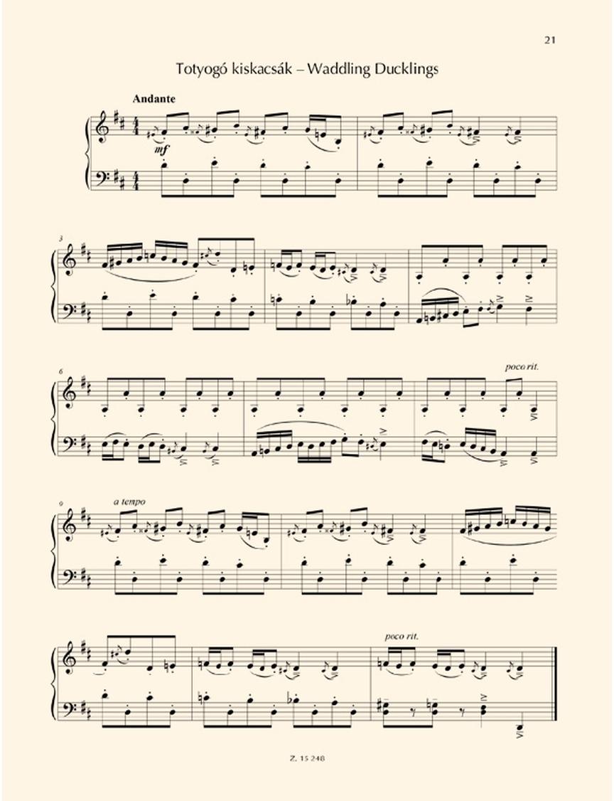 P.E. Wolf: Inventions for Young Pianists