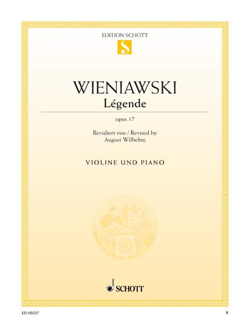 Wieniawski: Légende, Op. 17