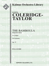 Coleridge-Taylor: The Bamboula, Op. 75