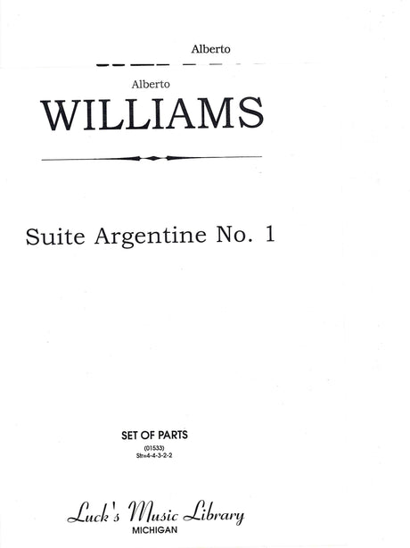 Williams: Primera Suite Argentina