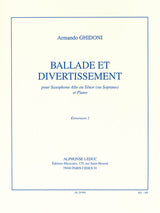 Ghidoni: Ballade et divertissement