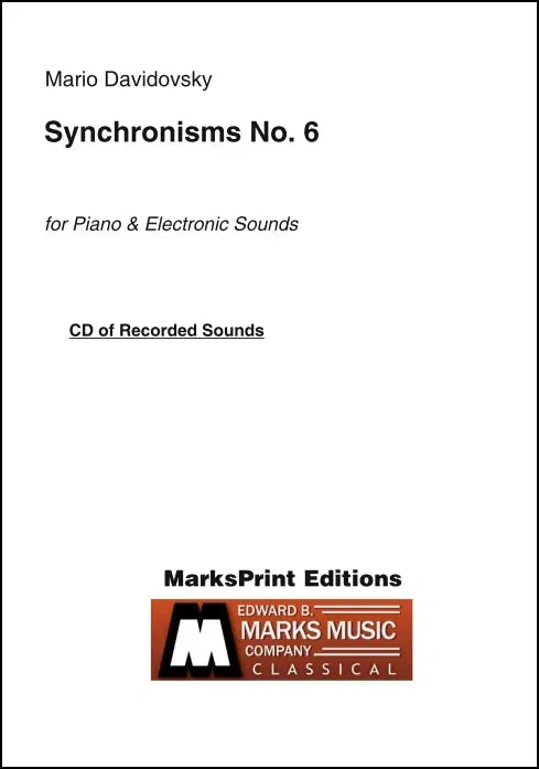 Davidovsky: Synchronisms No. 6 for Piano & Electronic Sounds