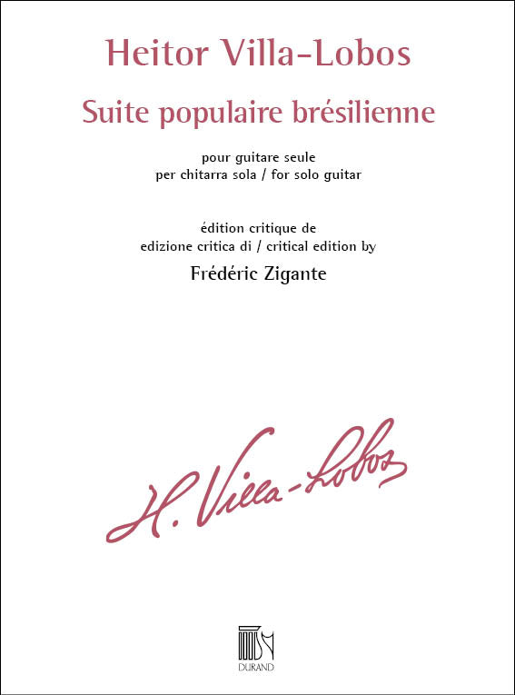 Villa-Lobos: Suite populaire brésilienne