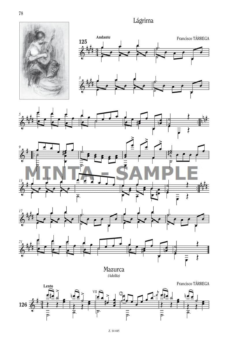 Repertoire for Music Schools - Guitar