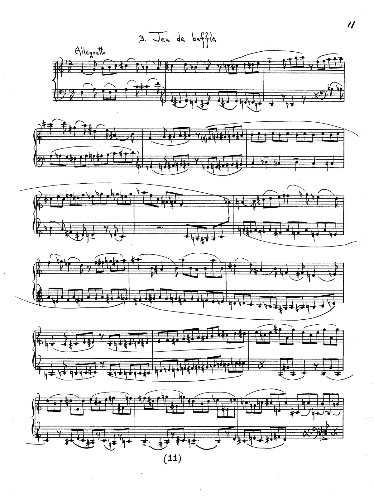 Woollen: Suite for Harpischord, Op. 49