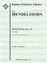 Mendelssohn: Sinfonia No. 2 in D Major