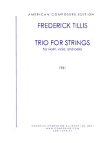 Tillis: Trio for Strings