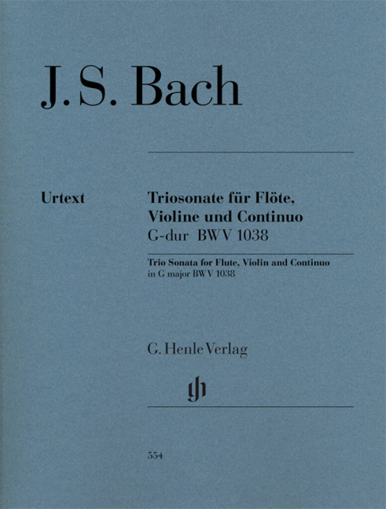 Bach: Trio Sonata for Flute, Violin and Continuo, BWV 1038