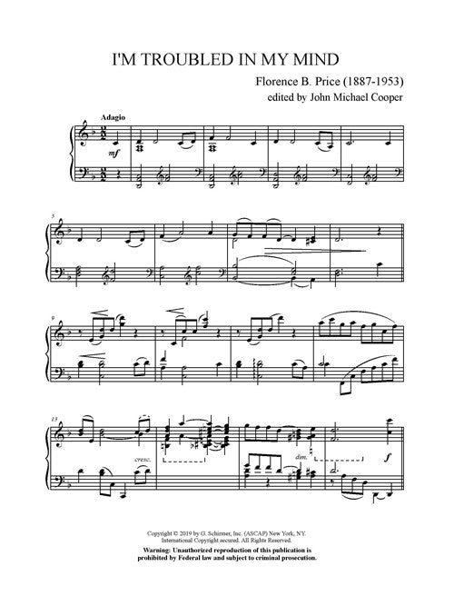 Price: I'm Troubled in My Mind