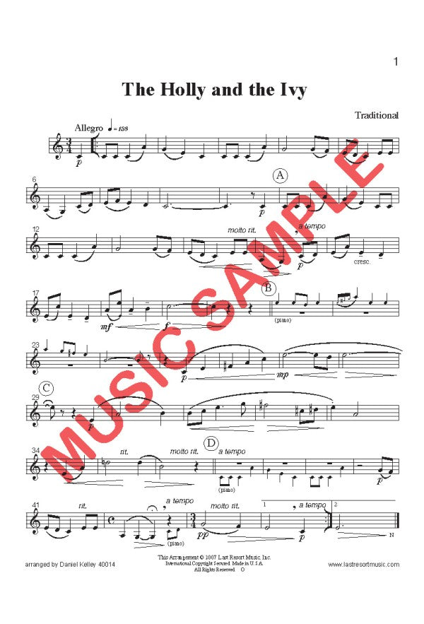 18 Traditional Christmas Solos for French Horn