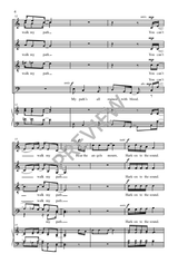 Sinner, You Can't Walk My Path (arr. for SATB)