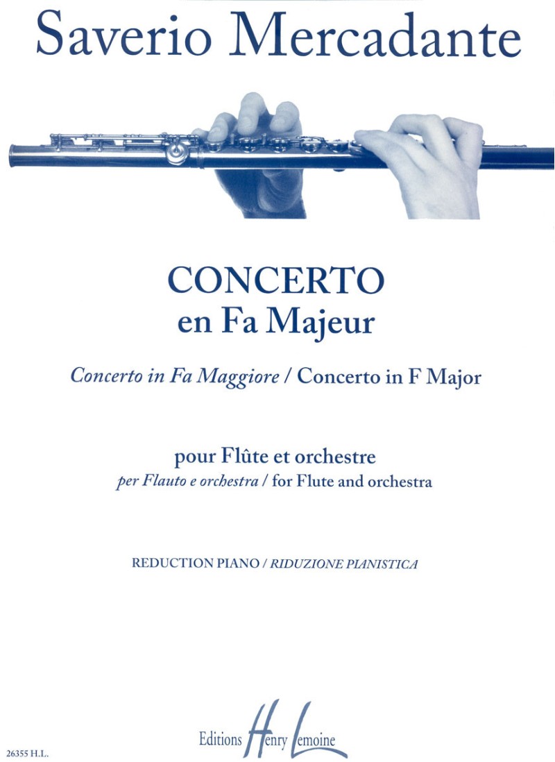 Mercadante: Flute Concerto in F Major