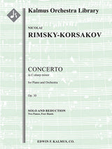 Rimsky-Korsakov: Piano Concerto in C-sharp Minor, Op. 30