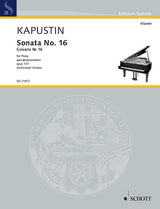Kapustin: Piano Sonata No. 16, Op. 131
