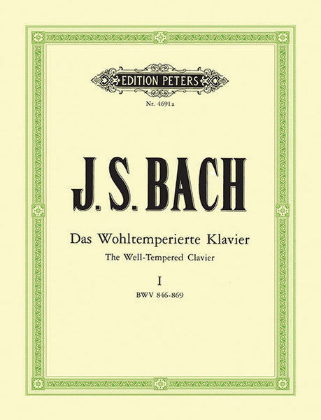 Bach: The Well-Tempered Clavier - Book 1, BWV 846-869 – Ficks Music