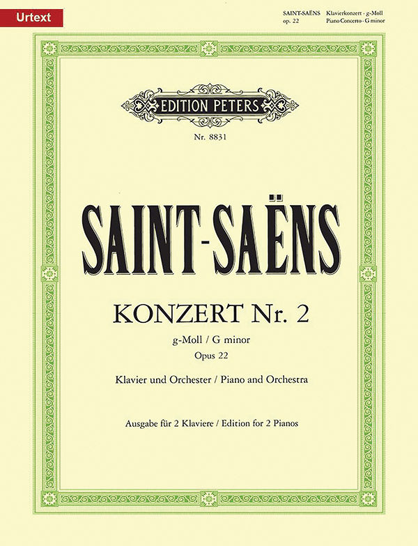 Saint-Saëns: Piano Concerto No. 2 in G Minor, Op. 22