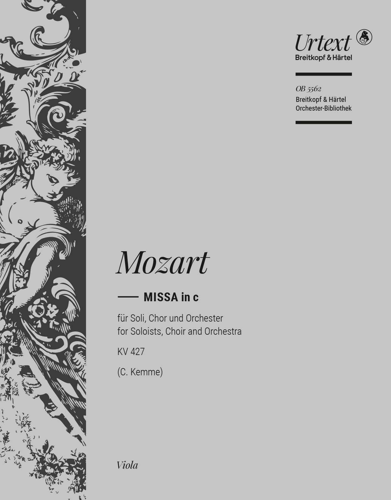 Mozart: Great Mass in C Minor, K. 427 (417a) – Ficks Music