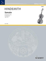 Hindemith: Sonata for Solo Viola, Op. 25, No. 1