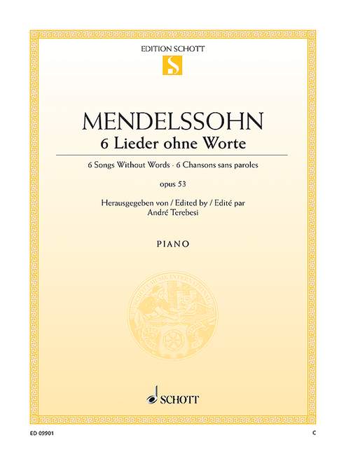 Mendelssohn: Songs Without Words, Op. 53