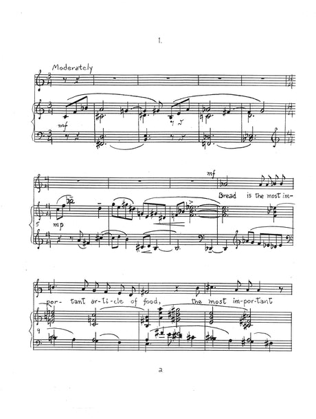 Borroff: Food and Gladness