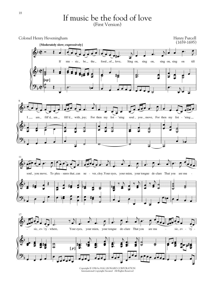 Standard Vocal Literature – Baritone