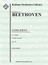 Beethoven: Triple Concerto in C Major, Op. 56