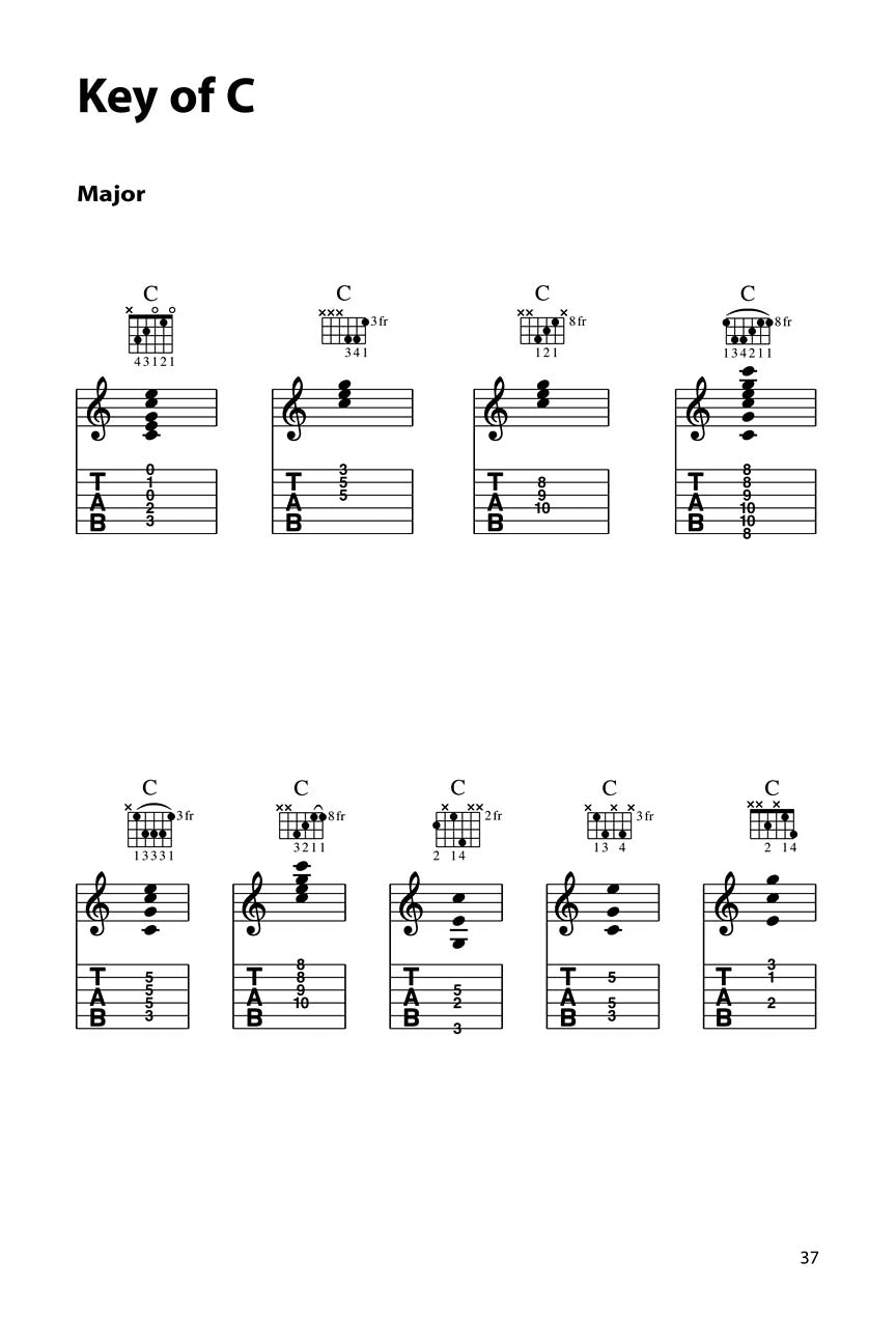 Berklee Rock Guitar Chord Dictionary