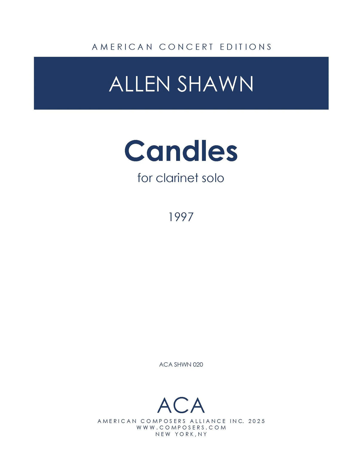 Shawn: Candles