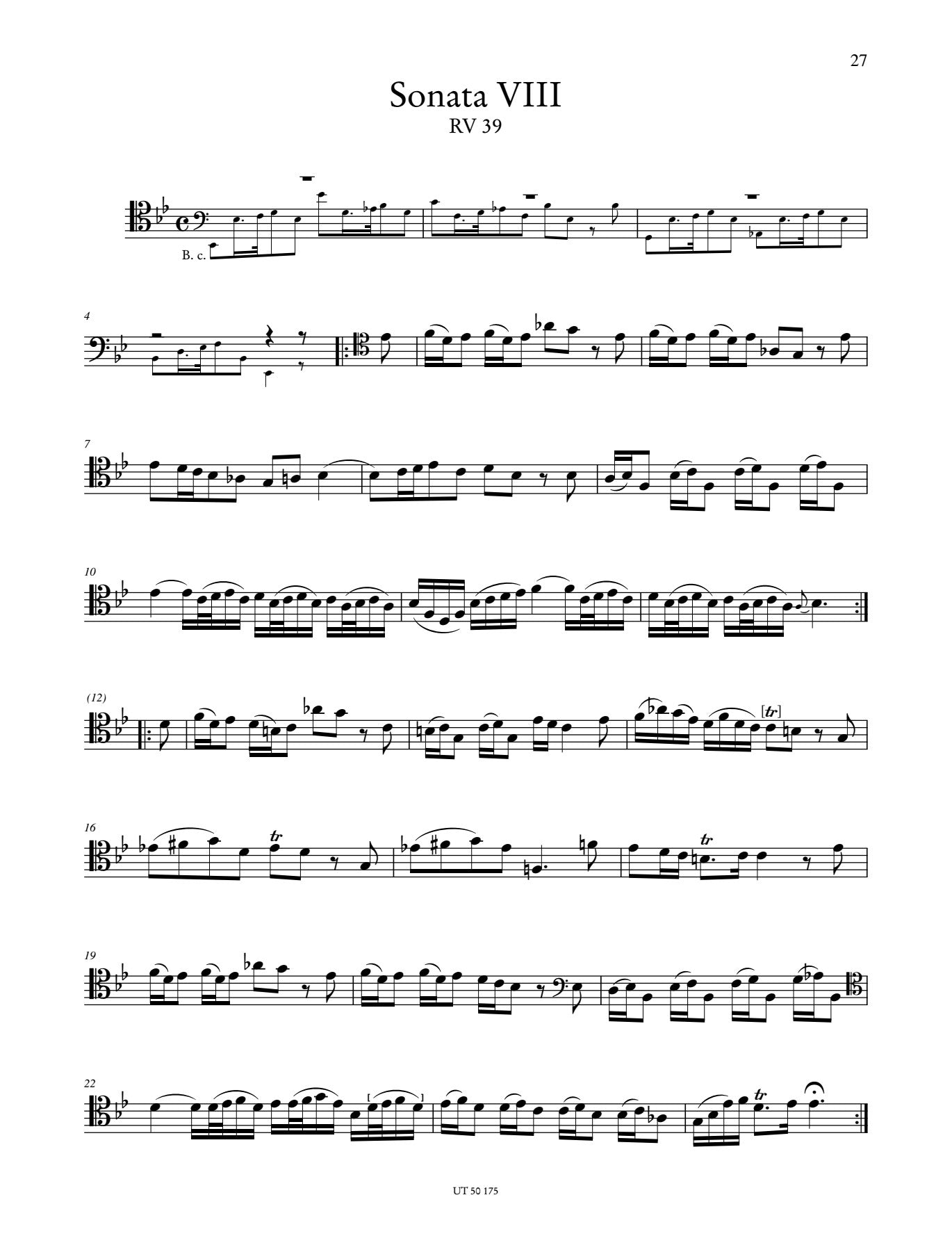 Vivaldi: Complete Cello Sonatas, RV 39-47 – Ficks Music