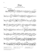 Fauré: Élégie for Cello and Piano, Op. 24