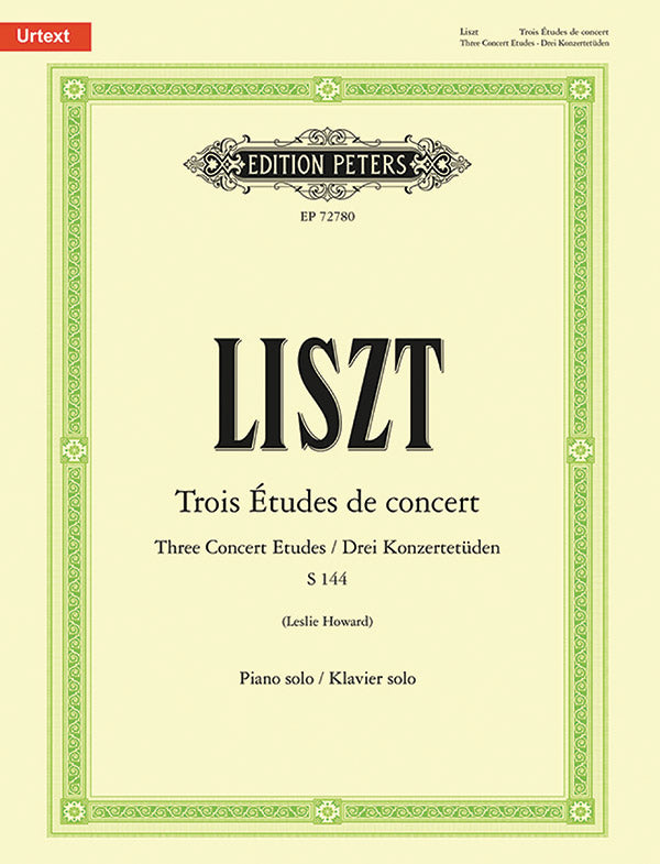 Liszt: 3 Études de concert, S. 144 – Ficks Music