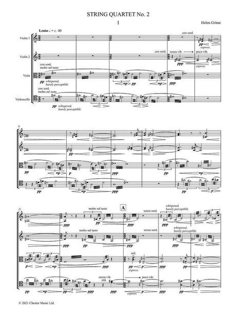 Grime: String Quartet No. 2